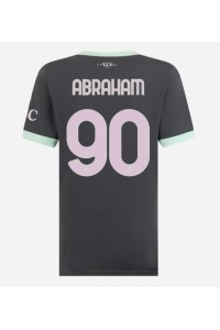 AC Milan Tammy Abraham #90 Voetbaltruitje 3e tenue Dames 2024-25 Korte Mouw